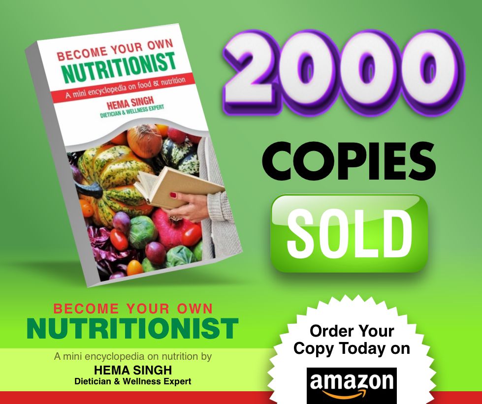 BECOME YOUR OWN NUTRITIONIST – A mini encyclopedia on food & nutrition